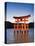 Torii Gate at the Itsukushima Jinga Shrine-Rudy Sulgan-Premier Image Canvas