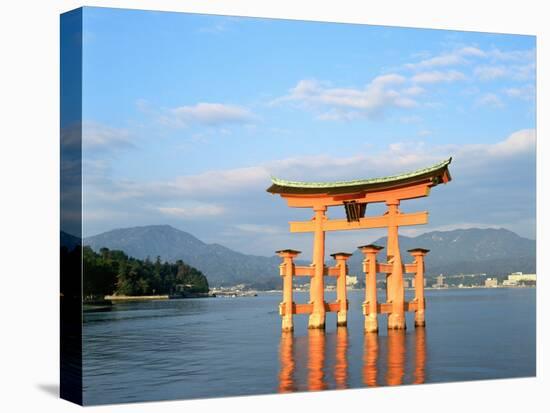 Torii of Itsukushima, Miyajima, Japan-null-Premier Image Canvas