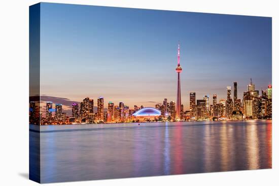 Toronto Skyline at Sunset from Toronto Islands-Brad Smith-Premier Image Canvas