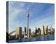 Toronto Skyline from Island-null-Stretched Canvas
