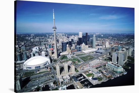 Toronto Skyline-null-Stretched Canvas