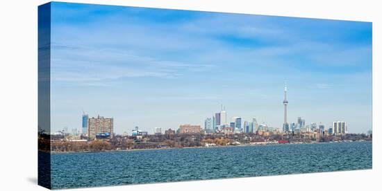 Toronto skylines at the waterfront, Ontario, Canada-null-Premier Image Canvas