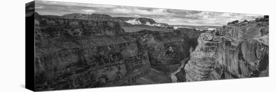 Toroweap Point, Grand Canyon, Arizona, USA BW, Black and White [TEMP]-Panoramic Images-Premier Image Canvas