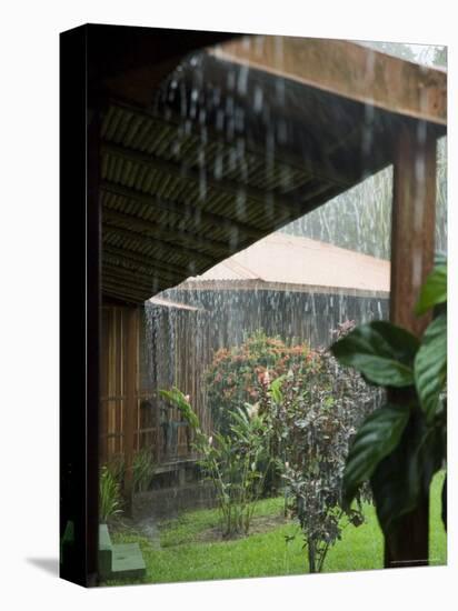 Torrential Rain, Tortuguero National Park, Caribbean Coast, Costa Rica, Central America-R H Productions-Premier Image Canvas