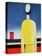 Torso in a Yellow Shirt, 1928-32-Kasimir Malevich-Premier Image Canvas