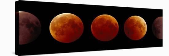 Total Lunar Eclipse, Montage Image-Pekka Parviainen-Premier Image Canvas