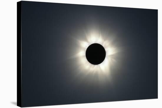 Total solar eclipse, corona at totality-null-Stretched Canvas