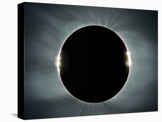 Total solar eclipse, corona at totality-null-Premier Image Canvas