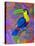 Toucan, 2021, (oil on canvas)-Jane Tattersfield-Premier Image Canvas