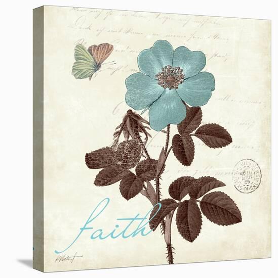 Touch of Blue II - Faith-Katie Pertiet-Stretched Canvas