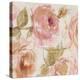 Touch of Rose III-Pela-Stretched Canvas