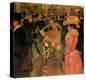Toulouse-Lautrec Dog-Chameleon Design, Inc.-Stretched Canvas