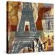 Tour Paris-Eric Yang-Stretched Canvas