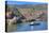 Tourist boat, vineyards and the Douro River, Alto Douro Wine Valley, UNESCO World Heritage Site, Po-Richard Maschmeyer-Premier Image Canvas
