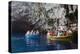 Tourist Boats, Melissani Lake, Kefalonia, Greece-Peter Thompson-Premier Image Canvas