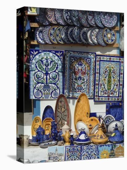 Tourist Shop, Sidi Bou Said, Near Tunis, Tunisia, North Africa, Africa-Ethel Davies-Premier Image Canvas