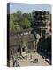 Tourists at the Angkor Wat Archaeological Park, Siem Reap, Cambodia, Indochina, Southeast Asia-Julio Etchart-Premier Image Canvas