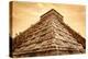 Tourists Climb the Pyramid of Kukulcan-Thom Lang-Premier Image Canvas