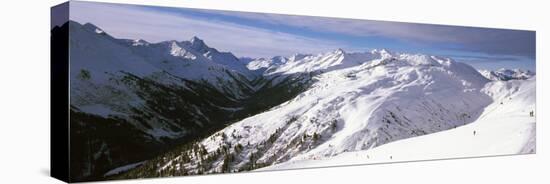 Tourists in a Ski Resort, Sankt Anton Am Arlberg, Tyrol, Austria-null-Premier Image Canvas