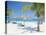 Tourists on the Beach-null-Premier Image Canvas