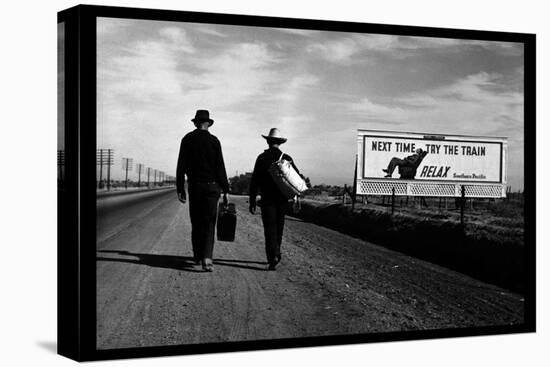 Toward Los Angeles-Dorothea Lange-Stretched Canvas