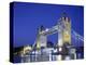 Tower Bridge and Thames River, London, England-Steve Vidler-Premier Image Canvas