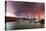 Tower Bridge and The Shard at sunset with storm clouds, London-Ed Hasler-Premier Image Canvas