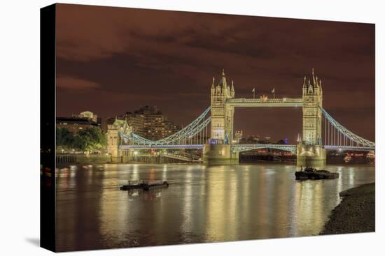 Tower Bridge at Night. London. England-Tom Norring-Premier Image Canvas