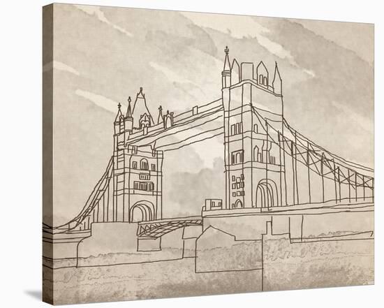 Tower Bridge, London-Irena Orlov-Stretched Canvas