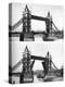 Tower Bridge Open and Closed, London, 1926-1927-McLeish-Premier Image Canvas