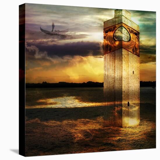 Tower In Italy-sattva_art-Stretched Canvas