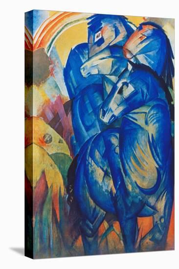 Tower of Blue Horses, 1913-Franz Marc-Premier Image Canvas