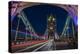 Tower Of London Bridge At Dusk With The Headlights Oncoming Cars-Karine Aigner-Premier Image Canvas