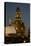 Tower of the Illuminated Church of Our Lady in the Evening-Uwe Steffens-Premier Image Canvas