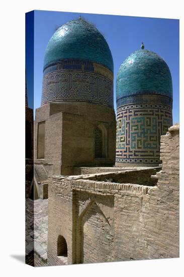 Tower of the Shah-Zindeh Mausoleums, 14th Century-CM Dixon-Premier Image Canvas