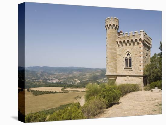 Tower, Rennes-Le Chateau, Aude, Languedoc-Roussillon, France, Europe-Martin Child-Premier Image Canvas