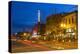 Tower Theatre on Wall Street at Dusk, Bend, Oregon, USA-Chuck Haney-Premier Image Canvas