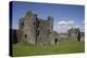 Towers and Wall Inside Llansteffan Castle, Llansteffan, Carmarthenshire, Wales, United Kingdom-Julian Pottage-Premier Image Canvas