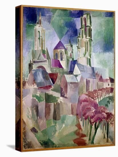 Towers of Laon (Oil on Canvas, 1912)-Robert Delaunay-Premier Image Canvas