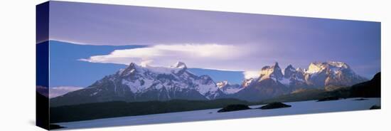 Towers of Paine, Torres Del Paine National Park, Patagonia, Chile-null-Premier Image Canvas