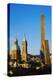 Towers of Torre Degli Asinelli and Torre Garisenda, Bologna, Emilia Romagna, Italy, Europe-Bruno Morandi-Premier Image Canvas