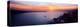 Town at Sunset, Santorini, Cyclades Islands, Greece-null-Stretched Canvas