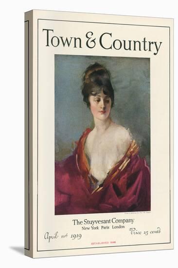 Town & Country, April 10th, 1919-null-Stretched Canvas