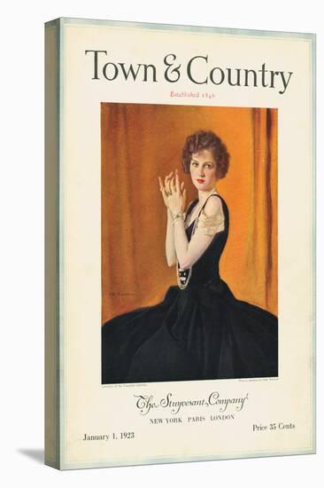 Town & Country, January 1st, 1923-null-Stretched Canvas