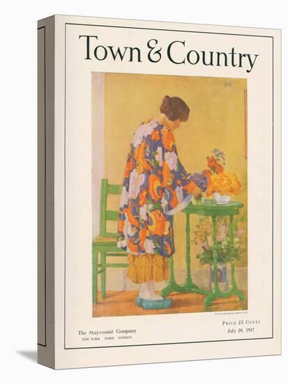 Town & Country, July 20th, 1917-null-Stretched Canvas