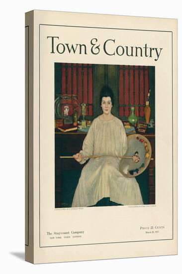 Town & Country, March 20th, 1917-null-Stretched Canvas