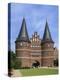 Town Gate Holstentor, Lubeck, Schleswig-Holstein, Germany-Ivan Vdovin-Premier Image Canvas