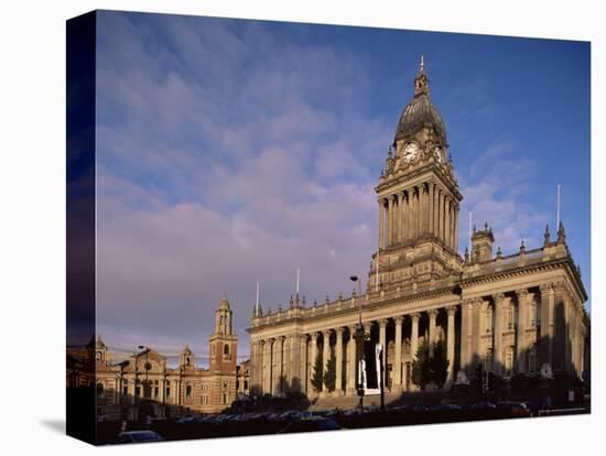 Town Hall, a Grand Victorian Building on the Headrow, Leeds, Yorkshire, England-Adam Woolfitt-Premier Image Canvas