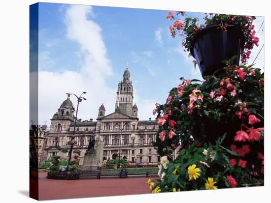 Town Hall, George Square, Glasgow, Scotland, United Kingdom-Yadid Levy-Premier Image Canvas