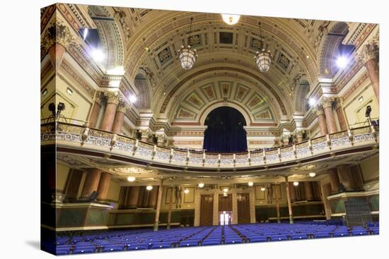 Town Hall Interior, Leeds, West Yorkshire, Yorkshire, England, United Kingdom-Nick Servian-Premier Image Canvas